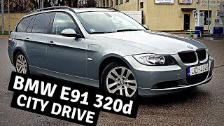 BMW 320d e91 2005 test drive | no talking