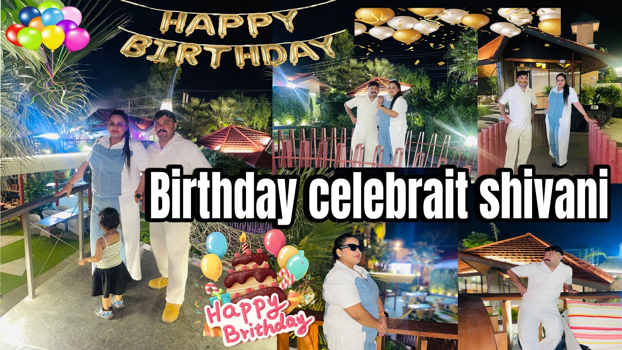 Birthday Celebrait🎂Shivani     Full Enjoy🥳😎 Ghumi Ghumi