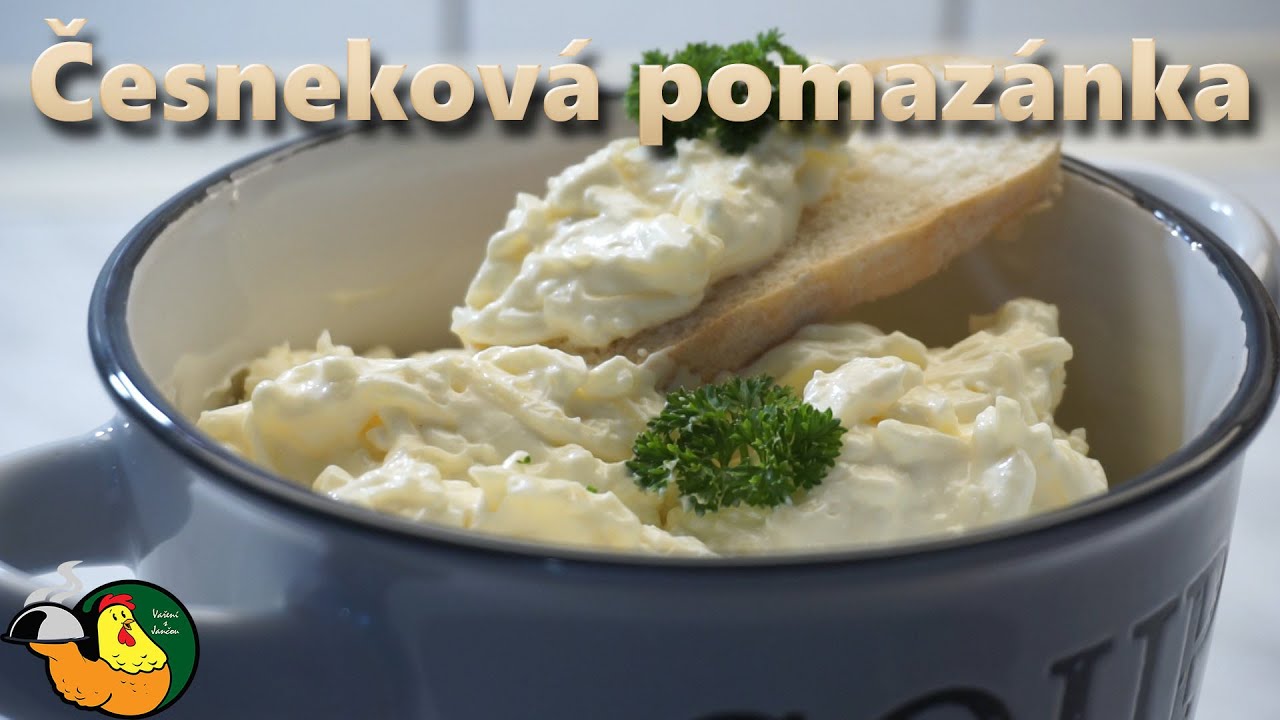 Česneková pomazánka