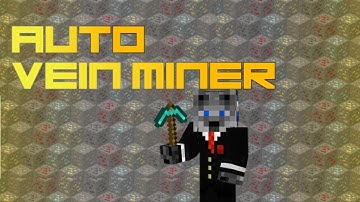 Auto Vein Miner with Only One Command! | Minecraft 1.11.2