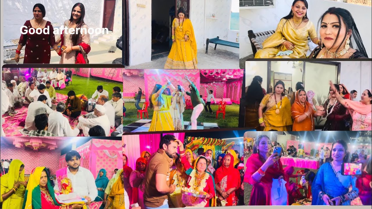 # लगन पार्ट 2 आज तो मस्ती और ख़ुशी के चक्कर मे खाना  खाना ही भूल गए 🤣🥰😍🎉छोटे भाई लगन 