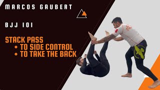 NoGI BJJ - 3 variations of Stack Pass