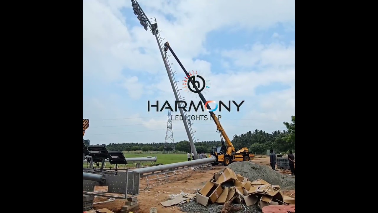 Stadium Lighting Project 🏏👍