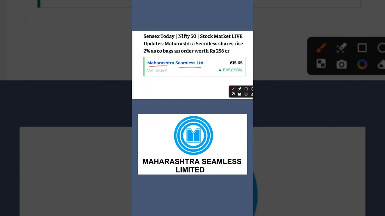 Maharastra Seamless | Stock Market News 📰 | MAHARASHTRA SEAMLESS STOCK 🚀