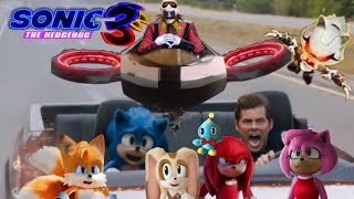 Sonic The Hedgehog Movie 5 (2028) clip 3/10 Sonic tries to save Elise from  Dr Eggman[fan made scene] 