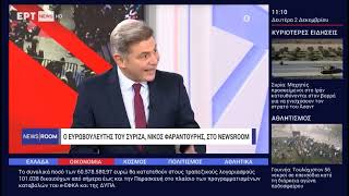 Φαραντούρης: Ζητά Ευρωπαϊκή πολιτική προστασία στην ΕΕ ως αντιστάθμισμα στην Κυβερτνητική αποτυχία