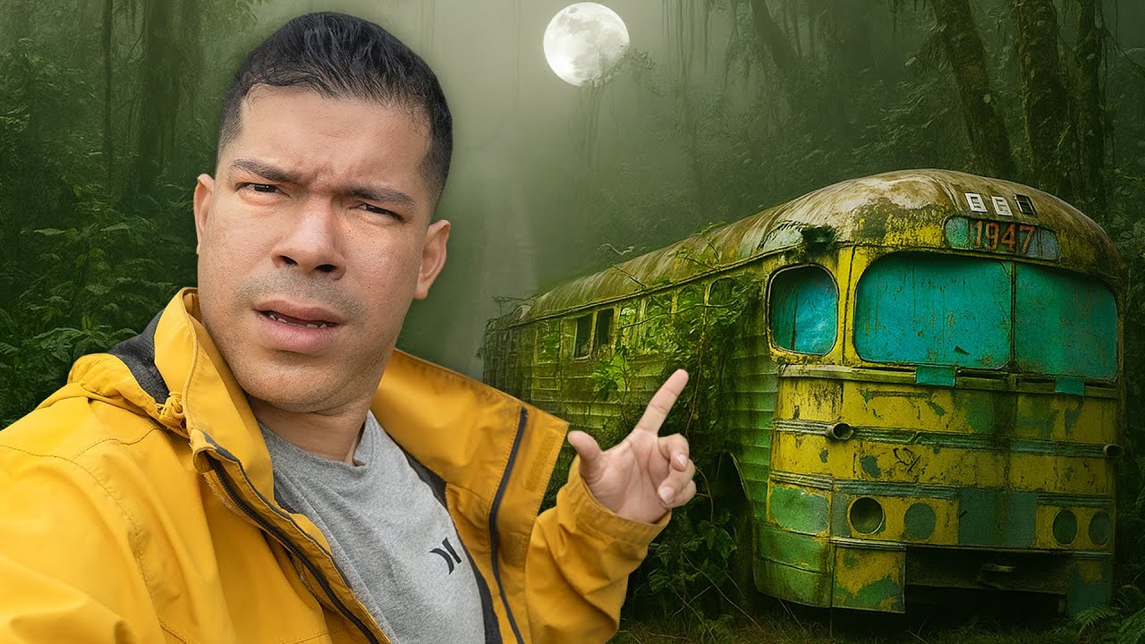 Encontré un Autobus FANTASMA en las MONTAÑAS de Panamá 🇵🇦