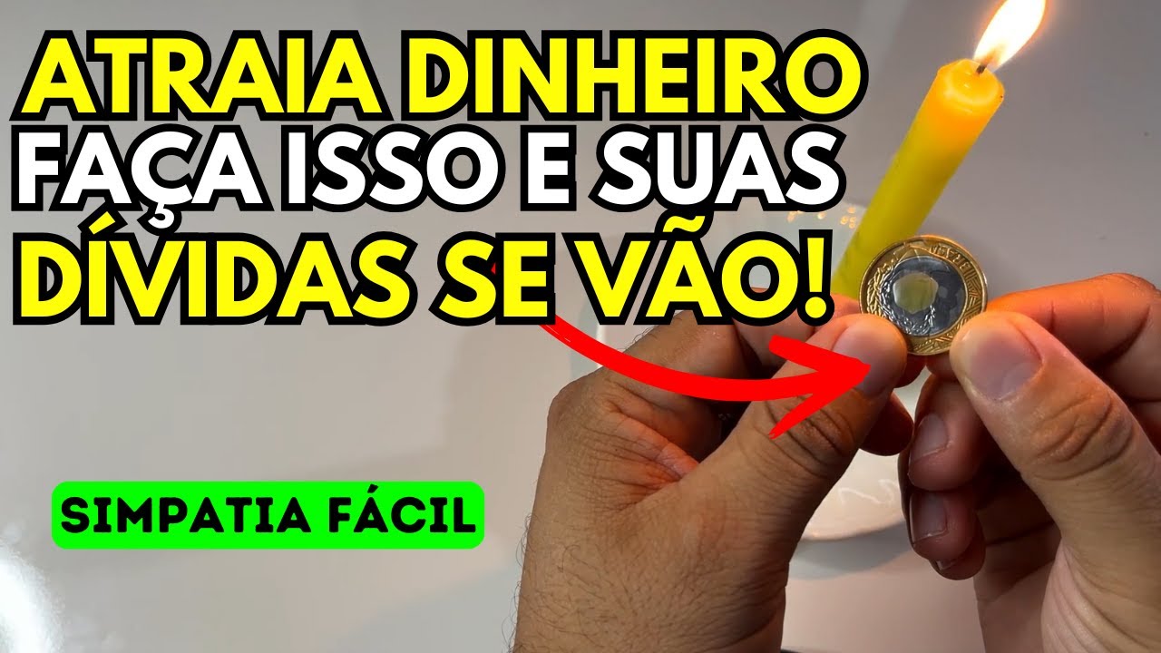 RITUAL PARA ATRAIR DINHEIRO URGENTE!
