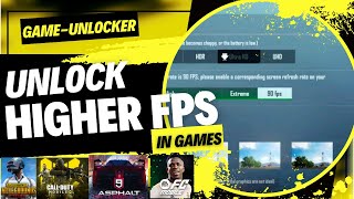 Spoof your Android for Games to unlock higher FPS | FPS unlocker | screenshot 1