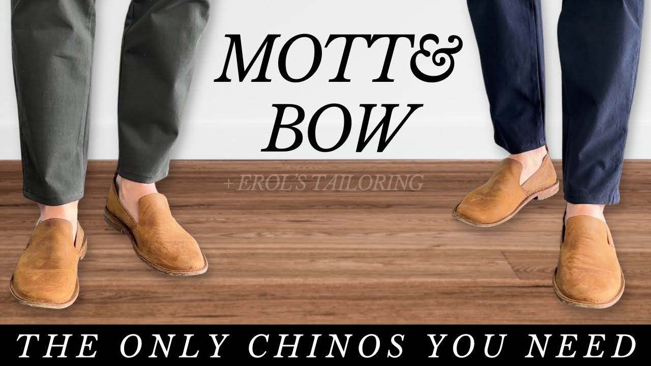 Mott & Bow Twill Chinos | Are They Nice Enough To Have Tailored?