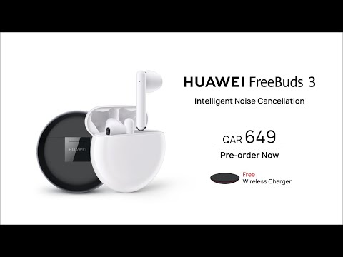 HUAWEI FreeBuds 3 | Our First Open-fit Active Noise Cancelling Bluetooth Earphones - HUAWEI FreeBuds 3 | Our First Open-fit Active Noise Cancelling Bluetooth Earphones