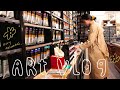 art vlog 🍃🌞 art supply store, antique shop, procreate, etc.