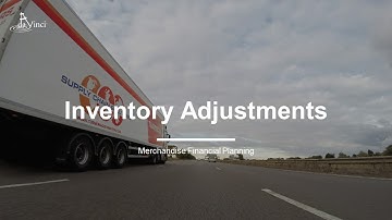 Inventory Adjustments in Retail Merchandise Planning: Season 1 Ep. 5