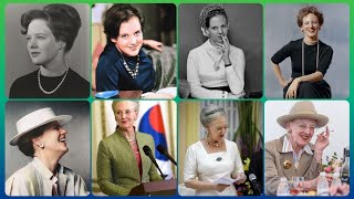 Queen Margrethe of Denmark through out the years style ideas #wedding #royal #viral