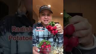 Radish potatoes!! 🥔