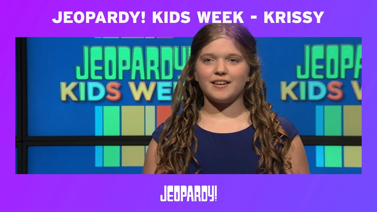 Jeopardy! Kids Week Krissy Exclusive Interview JEOPARDY! YouTube
