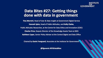 Data Bites #27: Getting things done with data in government
