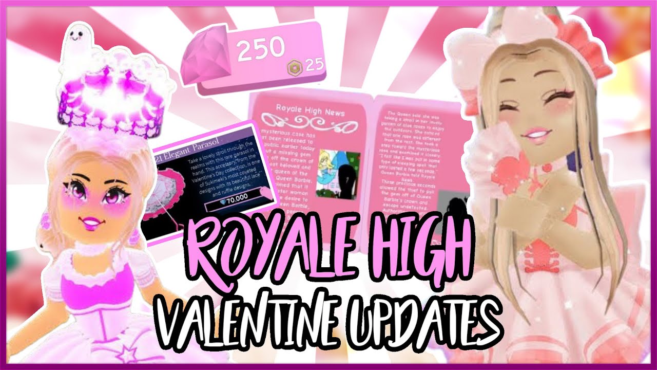 Royale High NEW Valentines day update 2021 - YouTube