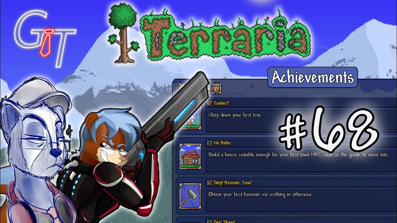 GiT Terraria Achievement Hunters #68: Prismancer & Temple Raider
