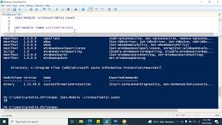 MICROSOFT POWERSHELL IN TAMIL - DAY 12  - POWERSHELL MODULES