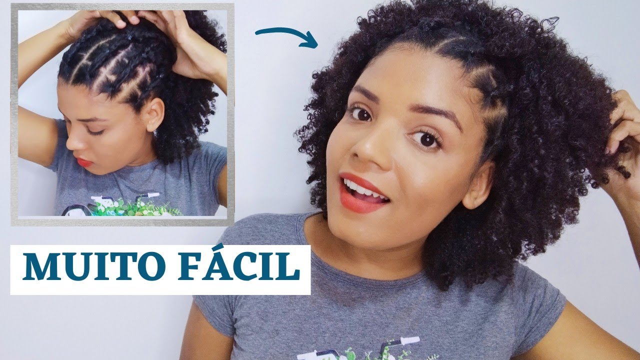 PENTEADO COM LIGUINHAS SUPER FÁCIL | Para cabelos cacheados e crespos -  thptnganamst.edu.vn