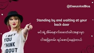 You Belong With Me  Taylor Swift  English U0026 Mmsub S 