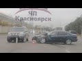 Так спешил что не заметил кроссовер: момент аварии в Красноярске
