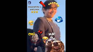 Everyone can be serious, but not Taehyung and Jimin.😂😆 (comment army's 😁) #trending #viralvideo #bts