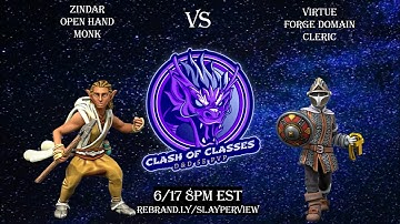 D&D PVP: Open Hand Monk vs Forge Domain Cleric