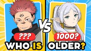 GUESS WHO IS the OLDEST ANIME CHARACTER 👴🔥 | ANIME QUIZ