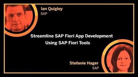 Streamline SAP Fiori app development using SAP Fiori tools