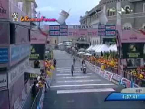 Giro d'Italia 2009 : Arrivée de la 18ème Etape