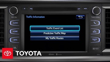 2014 Highlander: Entune™ Advanced HD Traffic With Predictive Feature* | Toyota