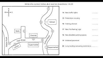 IELTS Listening Map with Answers and Script - Proposed Traffic Changes in Granford