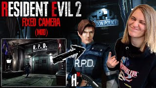 RESIDENT EVIL 2: REMAKE | FIXED CAMERA (MOD) | LEON A | Full Playthrough