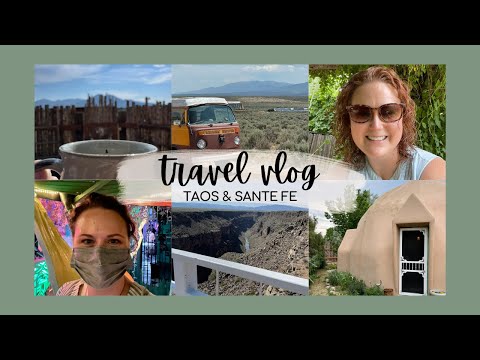 TRAVEL VLOG | road trip to taos & sante fe, new mexico | tattooed teacher plans