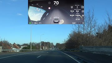 Explaining Tesla Autopilot 2 0 Erratic Behaviour in software update 2018.4.1
