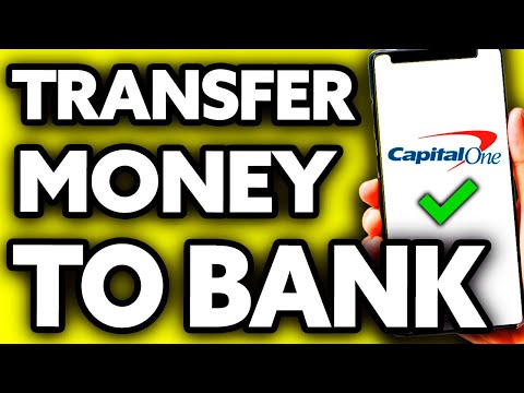 How To Transfer Money From Capital One To Another Bank (EASY!)