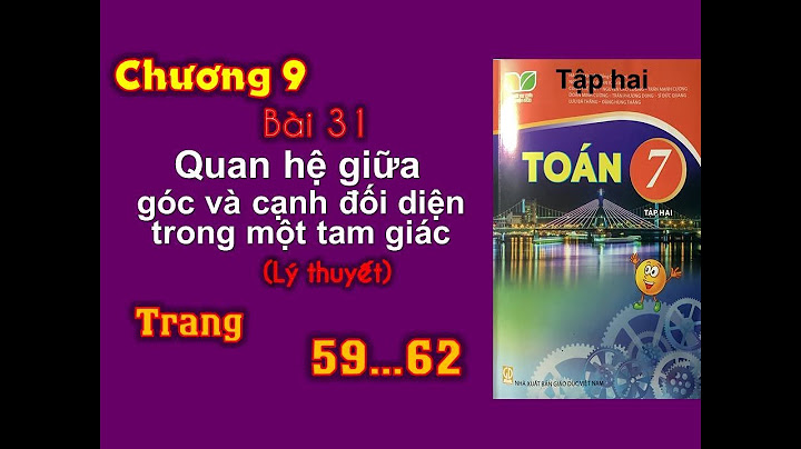 Giải bài 31 toán hình sách bài tập lớp 7 năm 2024