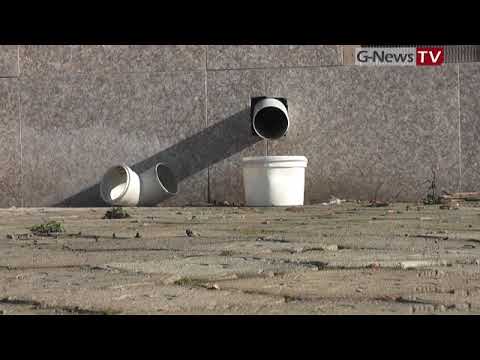 ხელოვნების სასახლეში წყალი ჩავიდა