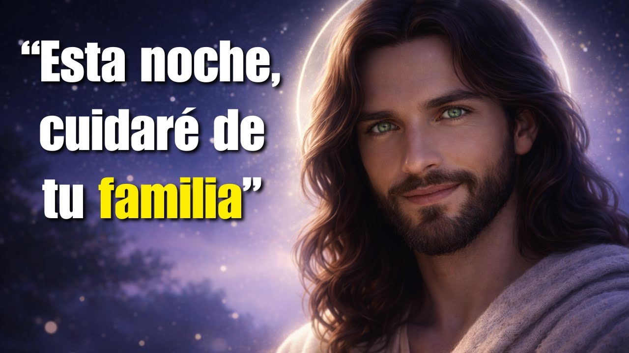 Oración de la noche para la familia en manos de Dios