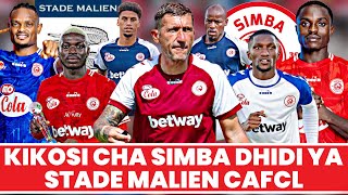 Mabadiliko Kikosi Cha Simba Dhidi Ya Stade Malien Mechi Ya Makundi Ligi Ya Mabingwa Afrika 2025/2026