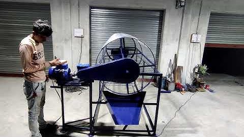 Coal screening machine || shiv engineering, vadodara