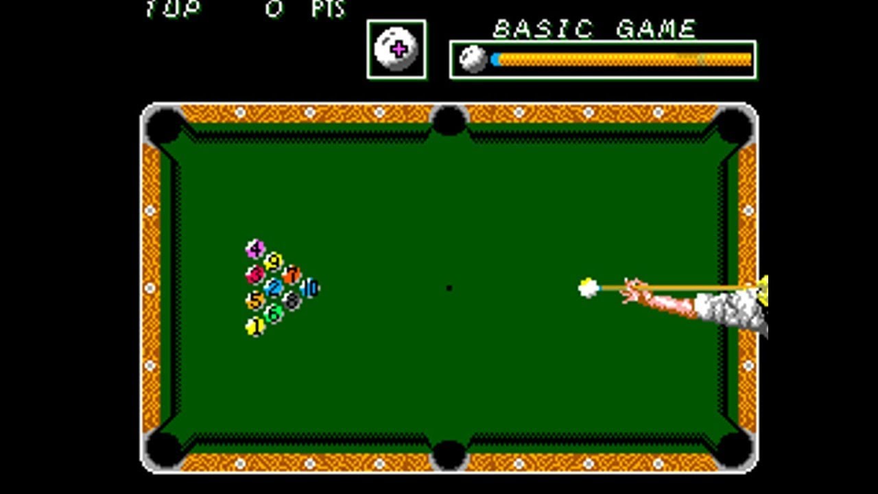Parlour Games - Billiards [Sega Master System Longplay] (1987) Sega