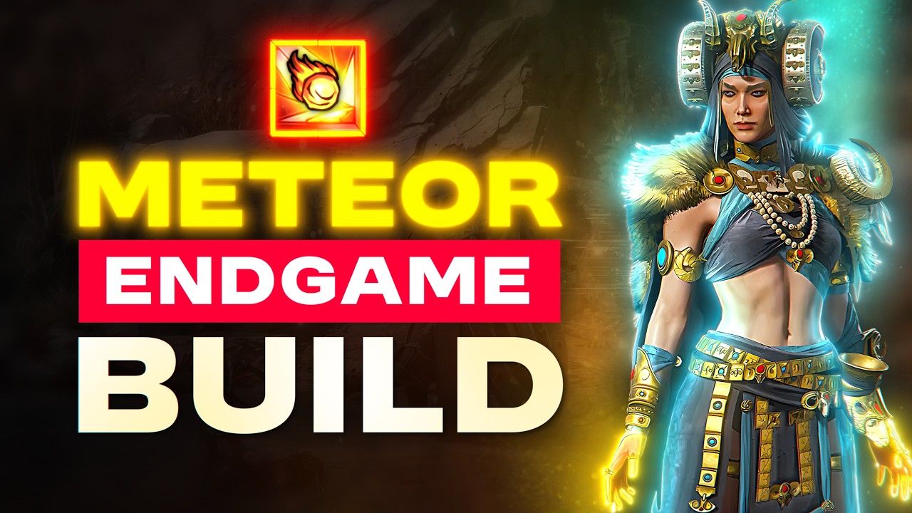 ENDGAME METEOR Sorcerer Build EXPLAINED | Diablo 4 Lord of Hatred - YouTube