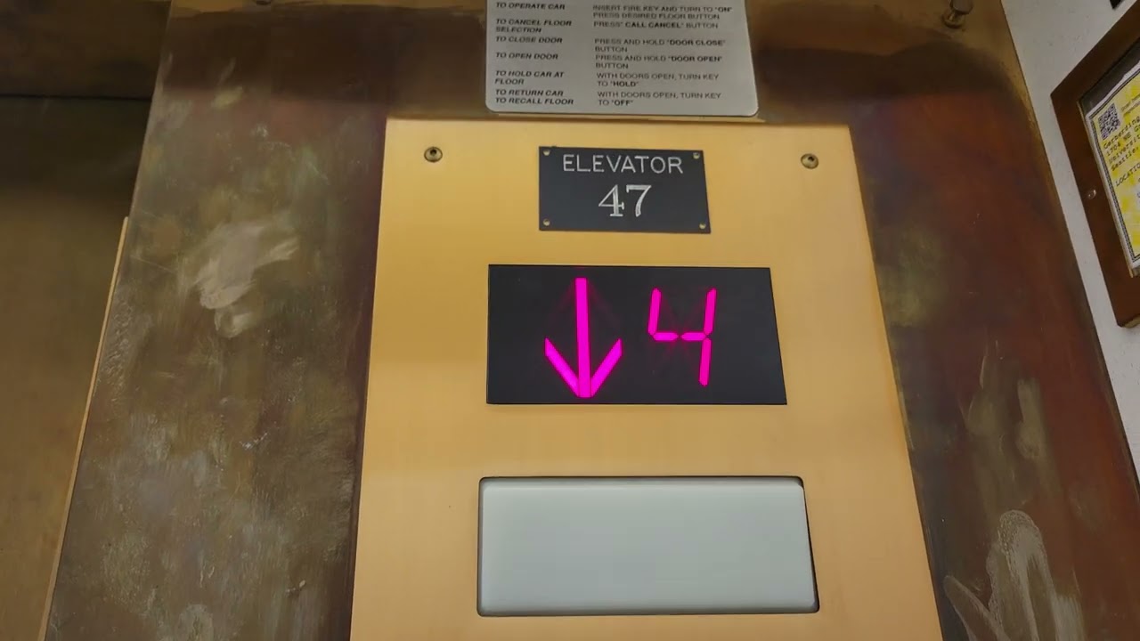 Montgomery? Traction Elevator 1 @ UW Gerberding Hall, Seattle WA