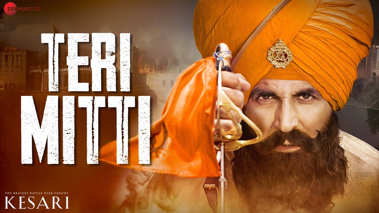 Teri Mitti | Kesari | Akshay Kumar & Parineeti Chopra | Arko | B Praak | Patriotic Song | Lyrical