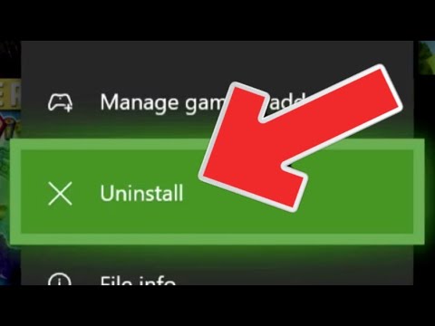 Xbox One How to DELETE or Uninstall Games and Applications NEW!