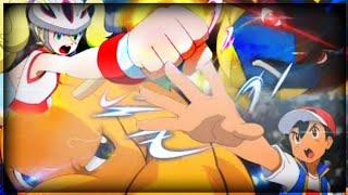 ASH VS KORRINA REMATCH FULL FIGHT || SWORD AND SHIELD EPISODE 25 || ANIME DUB CREATION