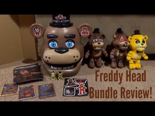 FNaF Freddy Head Bundle Review! - YouTube